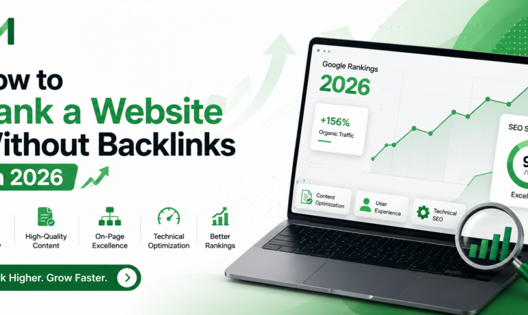 rank website without backlinks in 2026