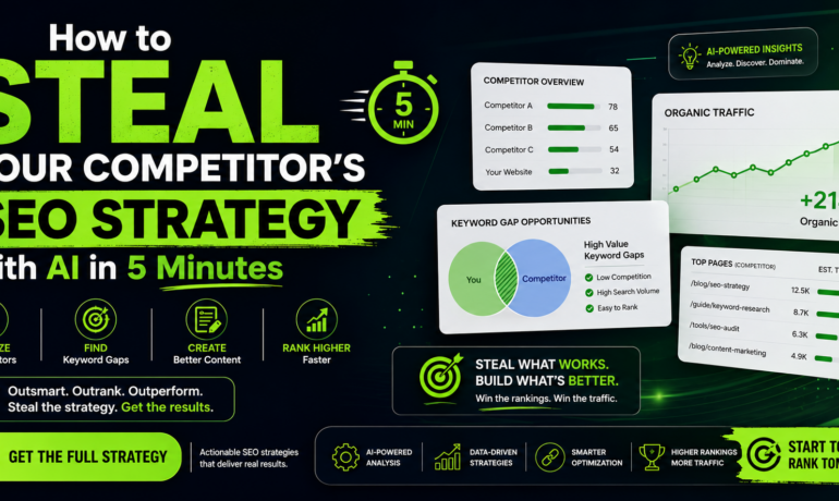 How to steal competitor SEO Strategy